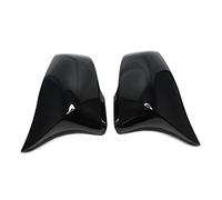 SIMICASE Carcasa Espejo retrovisor para BMW X2 F39 F46 F45 F49 F52 Z4 G29 1 2 Series M Look 2014-UP Caja De Espejo Retrovisor Lateral Cubierta De Espejo De Carbono Accesorios (Color : Bright Black)