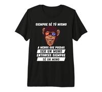 Simio Animal Jungla - Chimpancé Mono Camiseta Premium