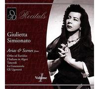 Simionato : Récital I
