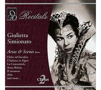 Simionato : Récital III : Gluck, Rossini, Meyerbeer, Donizetti.