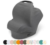 Simka Rose Cubiertas para Asientos de Auto para Bebés - Cubierta de Lactancia Ajustable Universal y Portabebés - Cubierta de Asiento de Auto para Infantes Transpirable y Elástica para Niño y Niña