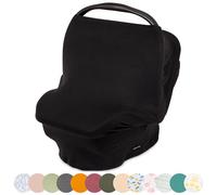 Simka Rose Cubiertas para Asientos de Auto para Bebés - Cubierta de Lactancia Ajustable Universal y Portabebés - Cubierta de Asiento de Auto para Infantes Transpirable y Elástica para Niño y Niña