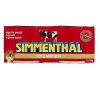 Simmenthal con Carciofi plato preparado de carne en jalea de verduras Carne enlatada con alcachofas ( 2 x 135 g )