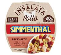 Simmenthal insalate di pollo fagioli - Juego de 6 pollos de pollo (pollo fagioli, pollo y aceite afilado, 160 g)