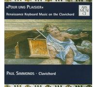 Simmonds, Paul - pour ung plaisier-Musique de la Renaissance pour Clarinette
