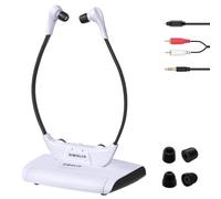 SIMOLIO 823D Auriculares Inalámbricos TV para Mayores con Diálogo Aclarado