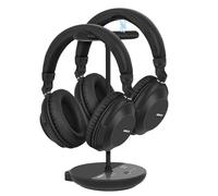 SIMOLIO Auriculares para TV con Tres Modos de Audio, Auriculares Inalámbricos Bluetooth Duales con Volumen Amplificado para Personas Mayores, Sin Retrasos, Modo TV y Bluetooth, 164 Pies/50 Metros