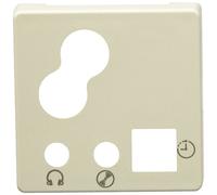 Simon 05012-31 placa de pared y cubierta de interruptor Marfil
