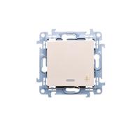Simon 10 Conmutador cruzado LED crema CW7L.01/41