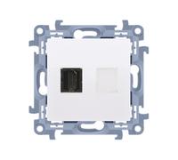 Simon 10 HDMI Hembra ver.1.4 (Módulo) Blanco CGHDMI.01/11