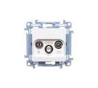 Caja de antena Simon 10 RTV-DATA blanca CAD.01/11