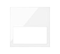 Simon 10001610-130 placa de pared y cubierta de interruptor Blanco