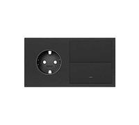 Simon 10020203-238 interruptor de luz Negro