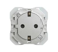 SIMON 270 | Base de enchufe Clean schuko aluminio 20000434-093