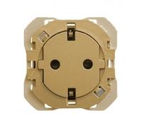 SIMON 270 | Base de enchufe Clean schuko oro 20000434-095
