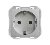 SIMON 270 | Base de enchufe schuko aluminio 20000432-093