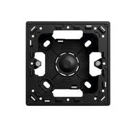 SIMON 270 | Caja de superficie con 1 elemento negro mate 20000751-098