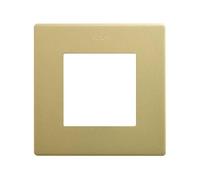 SIMON 270 | Marco estética icon con 1 elemento bronce 27000610-097