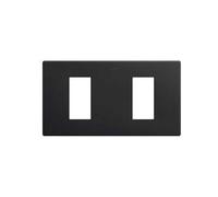 SIMON 270 | Marco estética mínima 2 elementos negro mate 27101620-098