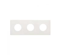 SIMON 270 | Marco estética mínima para enchufes con 3 elementos blanco 27110630-090