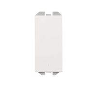 SIMON 270 | Pulsador N 10A estrecho blanco 20001150-090
