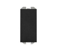 Simon 270 Pulsador Neutro 10A 230V Negro Mate, Embornamiento Rápido 8421053268827