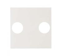 SIMON 270 | Tapa para toma R-TV + SAT blanco 20000053-090