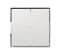 Simon 2705026-030 - Tecla Doble Blanca S.27 Scudo