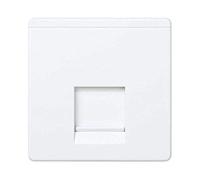 Simon Adaptador 27087-35 RJ-45 AMP 1 puerto S-27 Blanco