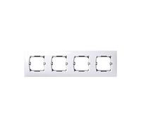 Simon - 27640-65 placa modulos 4a/8e sin garras s-27 bl niev Ref. 6552765173