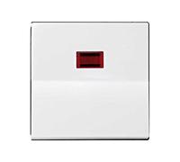 Simon 28012-30 placa de pared y cubierta de interruptor Blanco