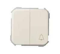 Conmutador + Pulsador campana SIMON 31 10A 250V 64x65mm 31301-31 Marfil