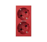 Simon 50010432-037 - Base Doble Schuko Por Corte Con Led Ro