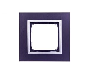 Simon 54 Nature - Marco único de metal INOX YIN DRN1/78 Contact Simon 5902787559625