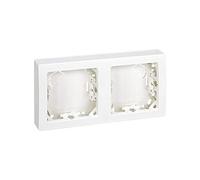 Simon - 73620-60 marco 2 elementos s-73 blanco Ref. 6557360160