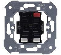 Simon Doble interruptor 75398-39 10AX 250V con sistema de conexión de terminal rápido Blanco