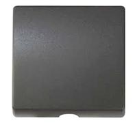 Simon Tapa para salida de cables, serie 82 Concept, 1 x 4 x 4 centímetros, color titanio (referencia: 8200051-096)