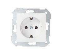 SIMON 8200432-030 Base de enchufe Schuko 16A emb. tornillo + tapa
