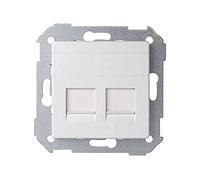 Simon Adaptador 82006-30 1.2 conectores AMP Blanco nieve