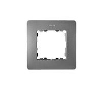 Simon - 8200610-293 marco 1 elem detail aluminio frio base neg Ref. 6558403111