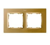 Simon 8200627-095 placa de pared y cubierta de interruptor Oro