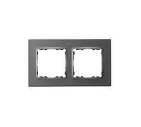 Simon Marco para 2 elementos, serie 82 Concept, 1 x 12,5 x 8 centímetros, color titanio (referencia: 8200627-096)