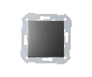 Simon 8200800-096 placa de pared y cubierta de interruptor Titanio