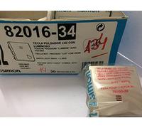 Simon 82016-34 placa de pared y cubierta de interruptor Champán