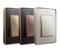 Simon 8201630-244 placa de pared y cubierta de interruptor Blanco