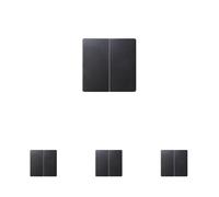 Simon - 82026-38 tecla grupo 2int-conmut-pulsadores s82 grafit Ref. 6558238203 (Paquete de 4)