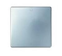 Simon 82031-93 placa de pared y cubierta de interruptor Aluminio