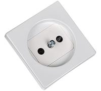 Simon 82040-30 placa de pared y cubierta de interruptor Blanco