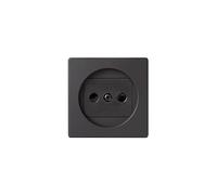 Simon - 82040-38 tapa enchufe bipolar+seguridad s-82 grafito Ref. 6558238230