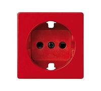 Simon 82041-37 placa de pared y cubierta de interruptor Rojo